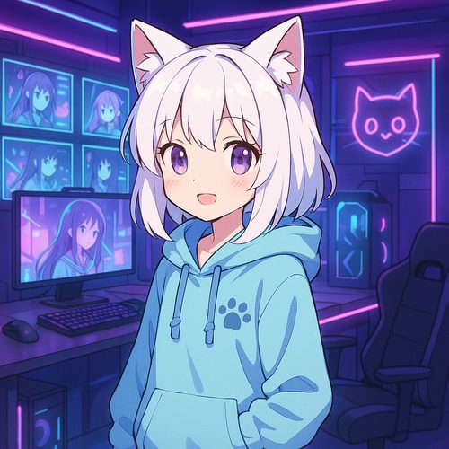 草莓视频动漫-赛博猫娘